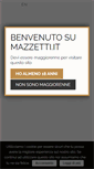Mobile Screenshot of mazzetti.it